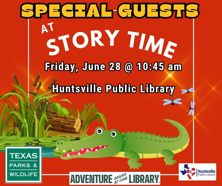 Special Guest Story Time! Gator Talk