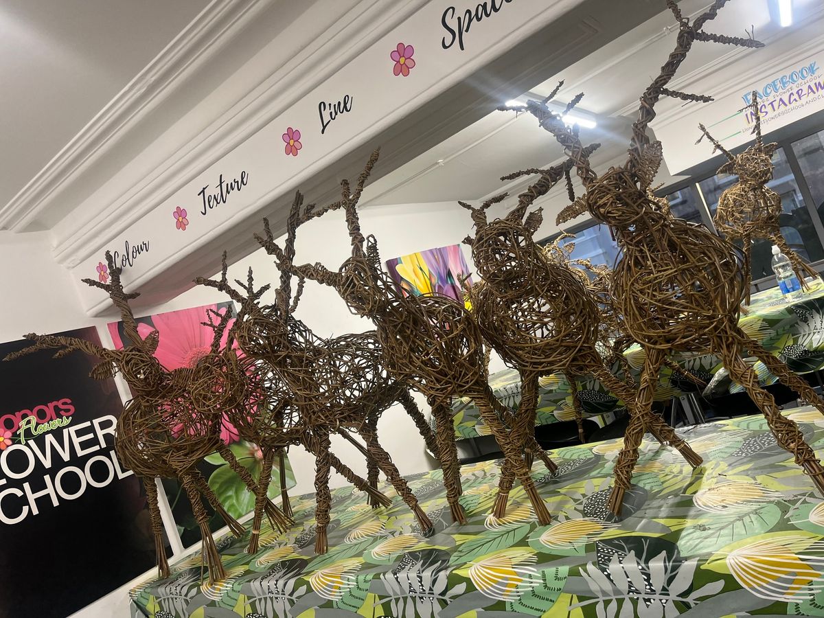 \u2018Willow Stag sculpture\u2019 Workshop 