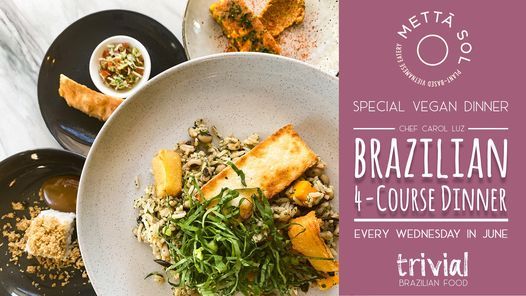 Travel Series: Brazilian 4-Course Dinner