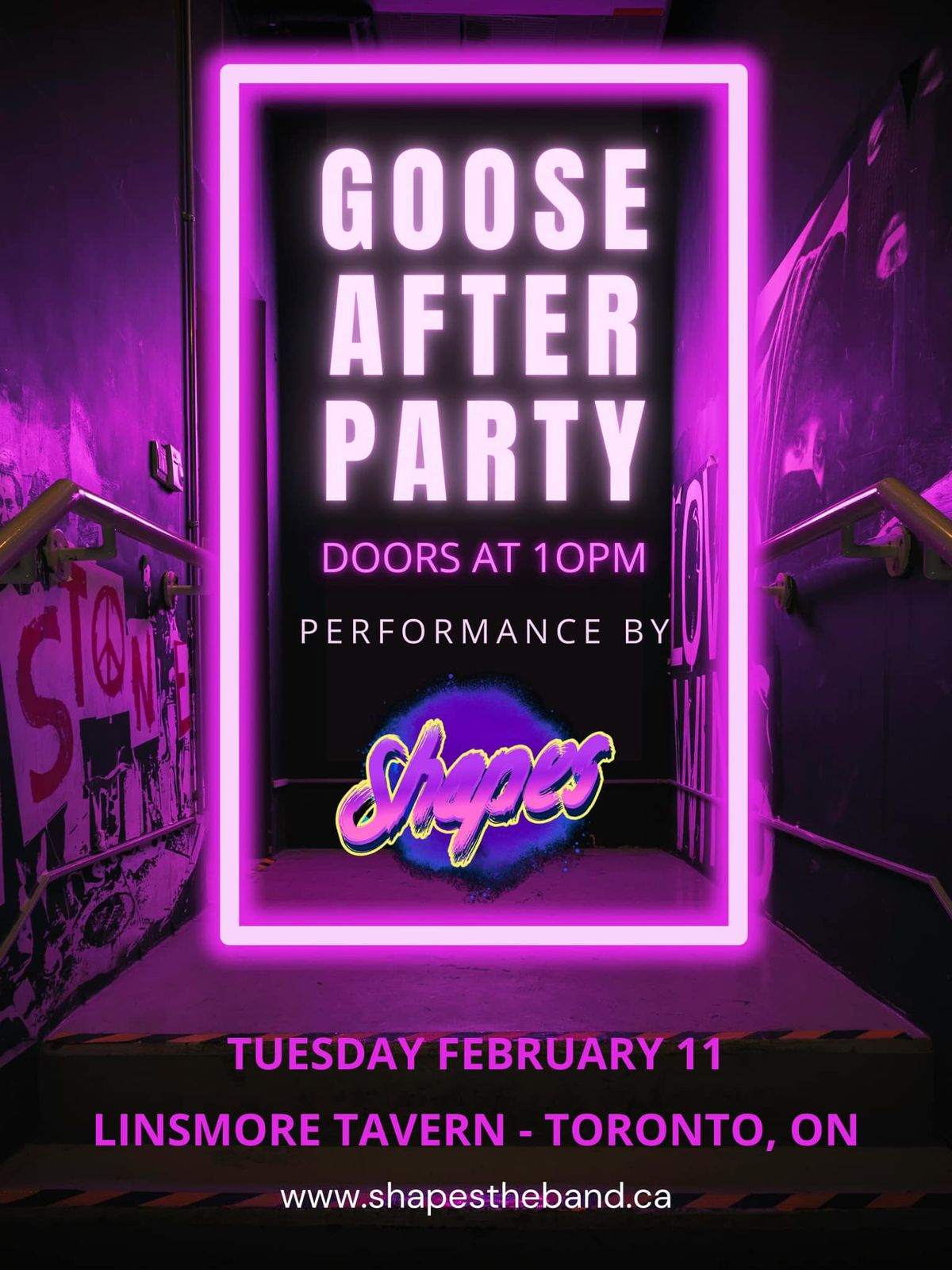 Shapes Live at the Linsmore Tavern for Goose Afterparty Show!