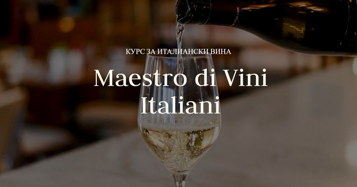 \u0412\u0438\u043d\u0435\u043d \u043a\u0443\u0440\u0441 Maestro di Vini Italiani