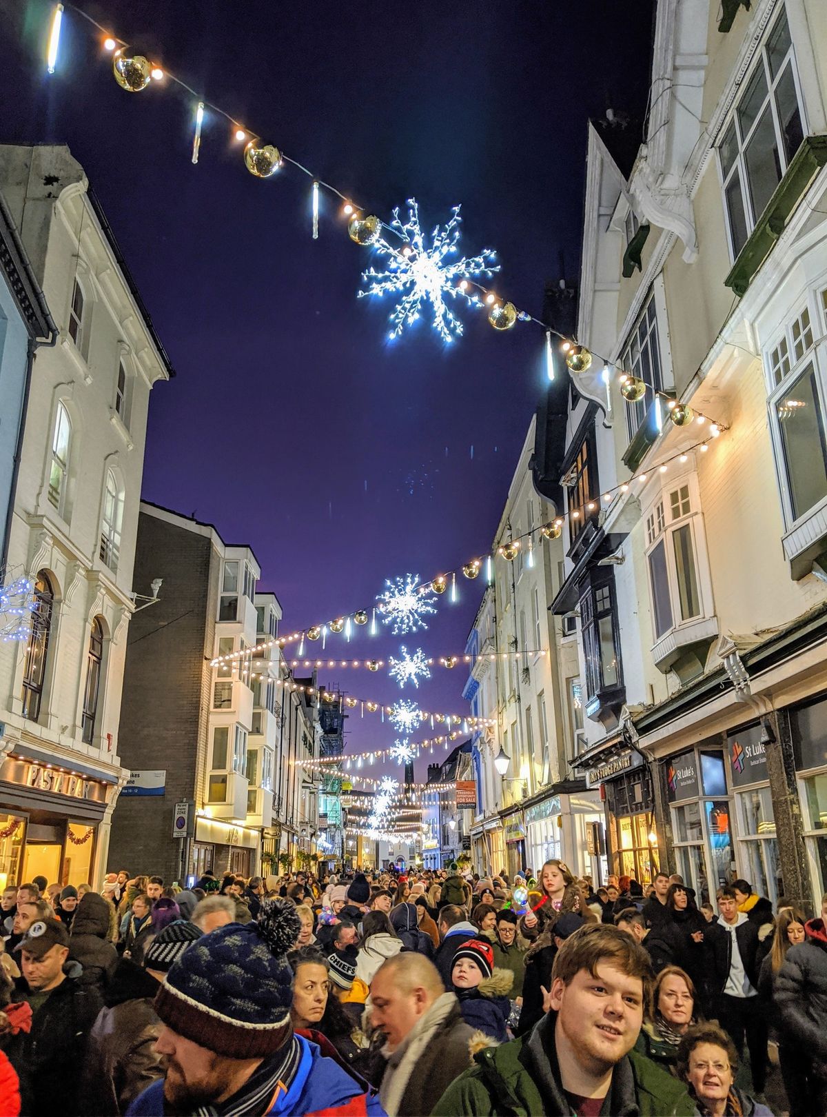 Barbican Christmas Lights Switch On