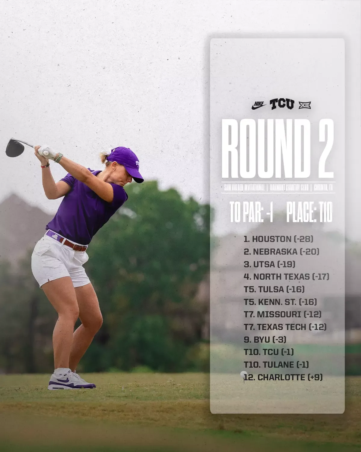 Horned Frog Invitational - Day 1