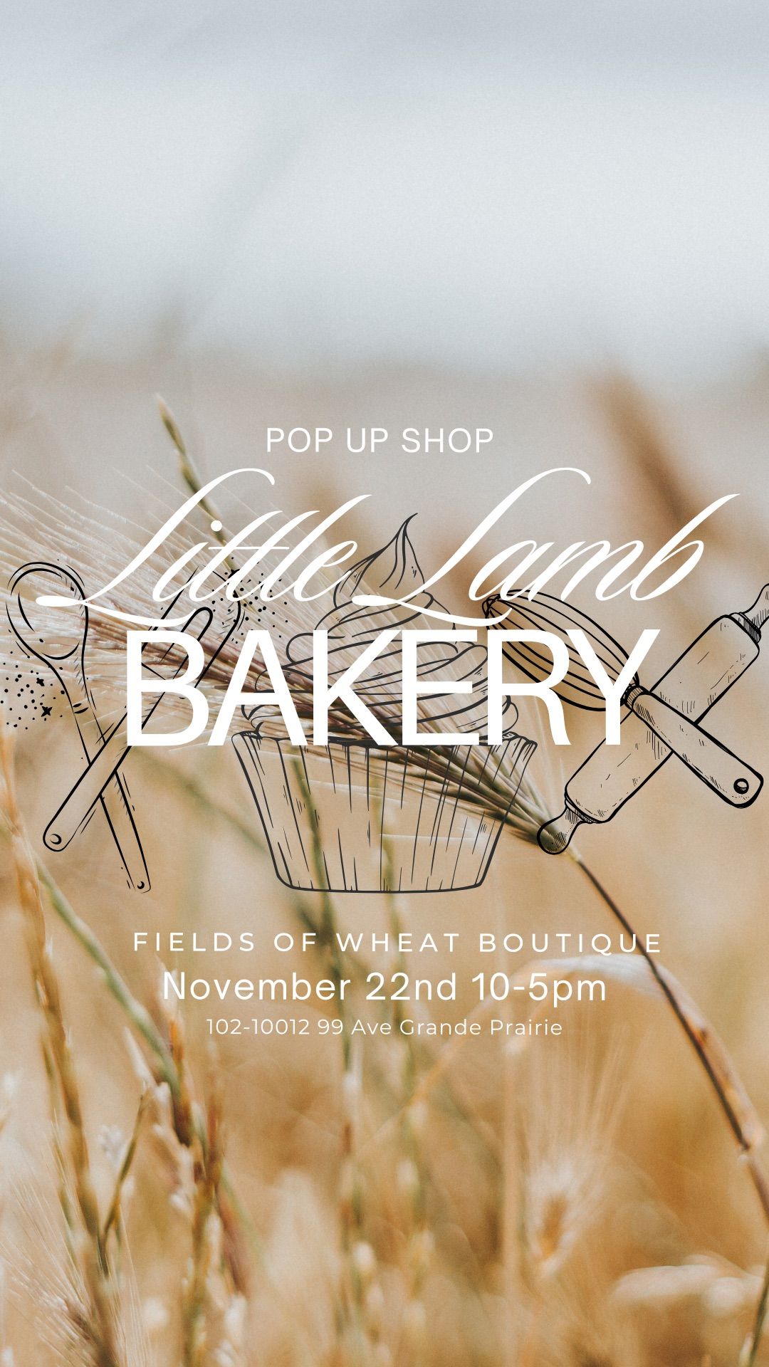 Little Lamb Bakery Pop Up Shop