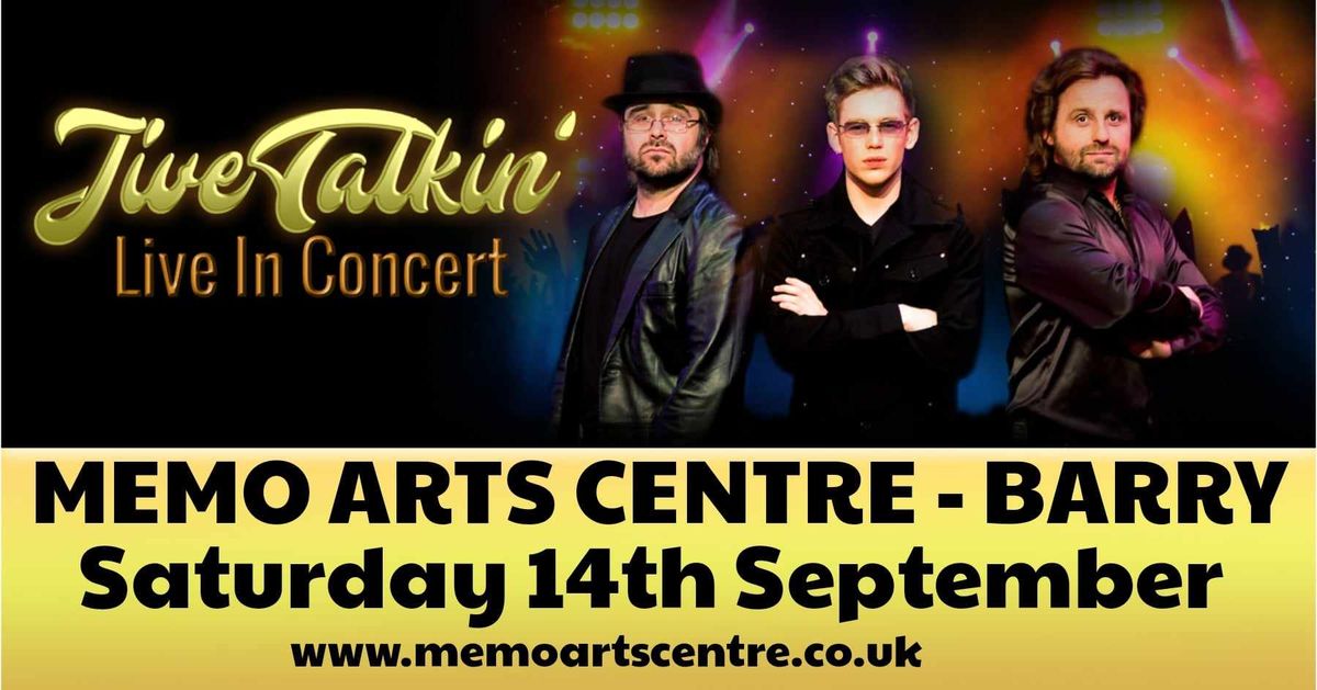 Jive Talkin' are coming to the Memo Arts Centre, Barry