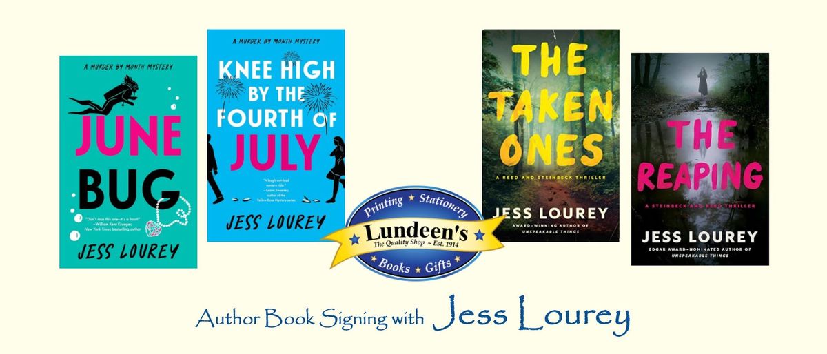 Author Book Signing with Jess Lourey