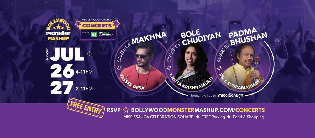 #BollywoodMonster Concerts presented by TD at #BollywoodMonster Mashup