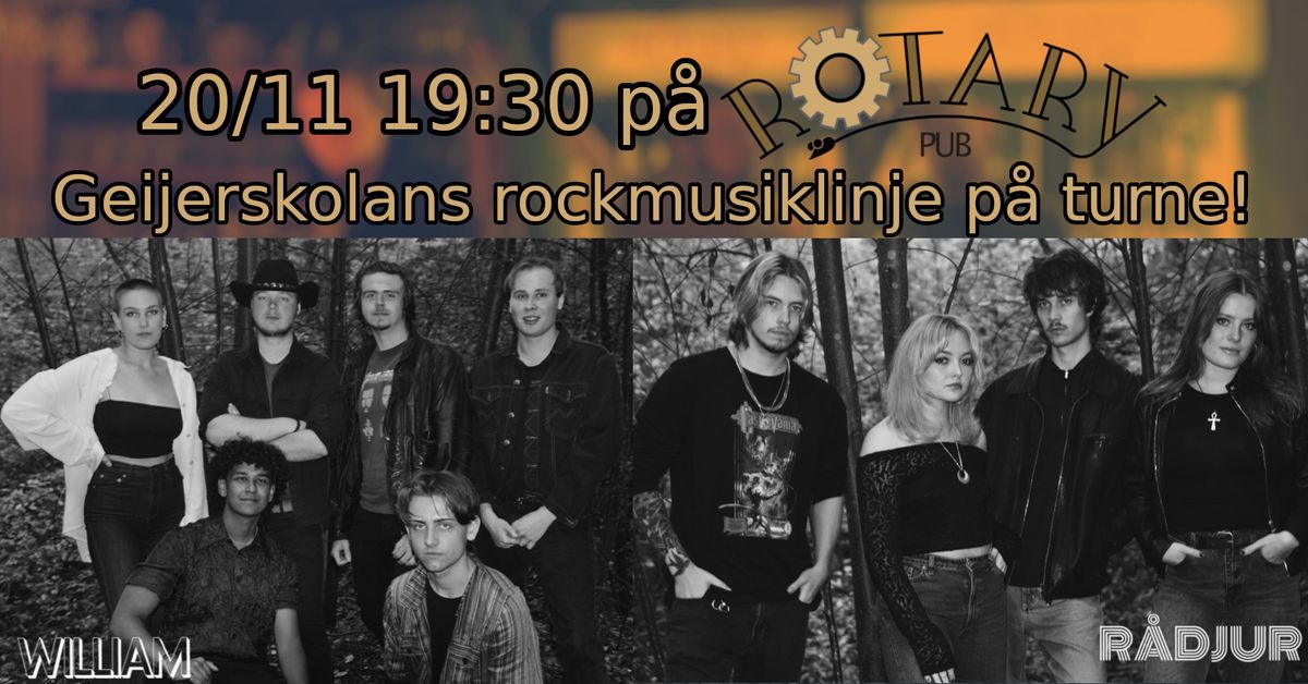 Live med Geijerskolans Rockmusiklinje