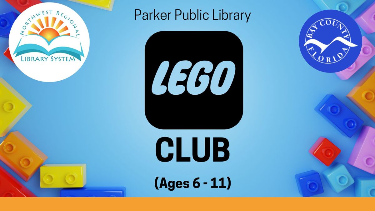 Saturday LEGO Club (Ages 6 - 12)