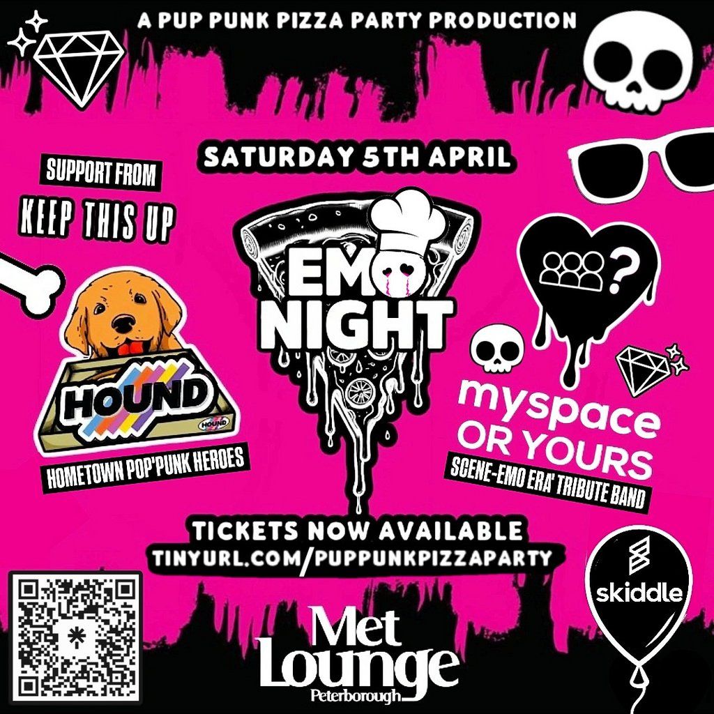 EMO NIGHT @ The MET LOUNGE Peterborough