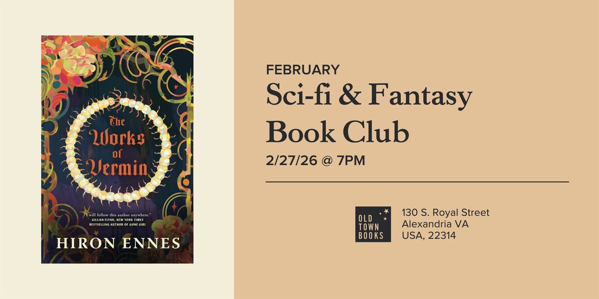 February Sci-Fi & Fantasy Book Club: The Works of Vermin