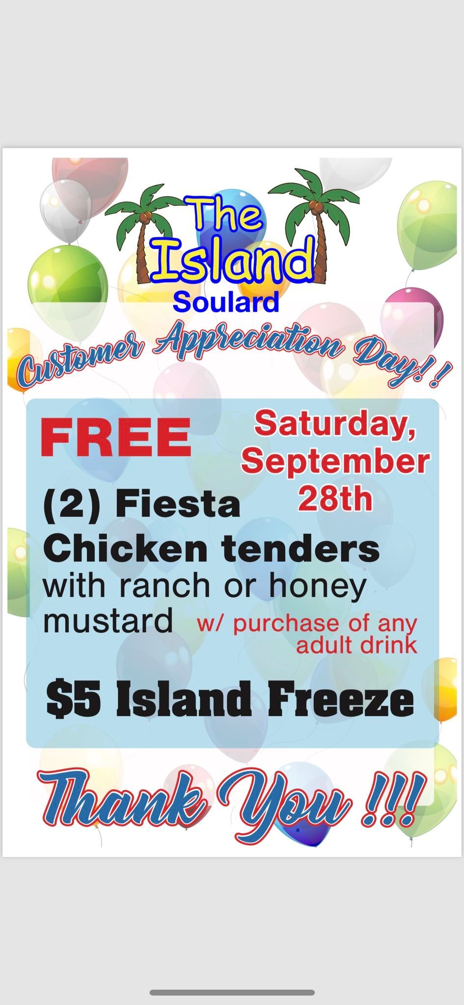 Customer Appreciation Day\u203c\ufe0f