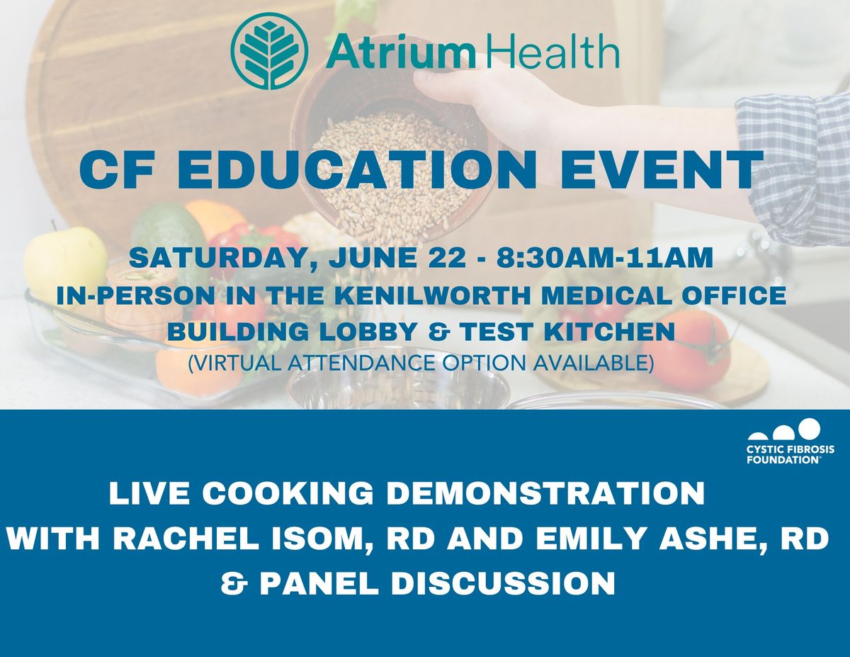 CF Education Event - Live Cooking Demo
