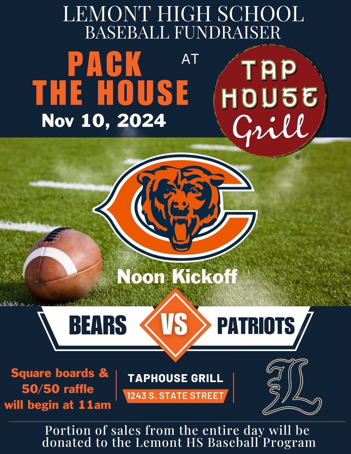 Pack the House Fundraiser