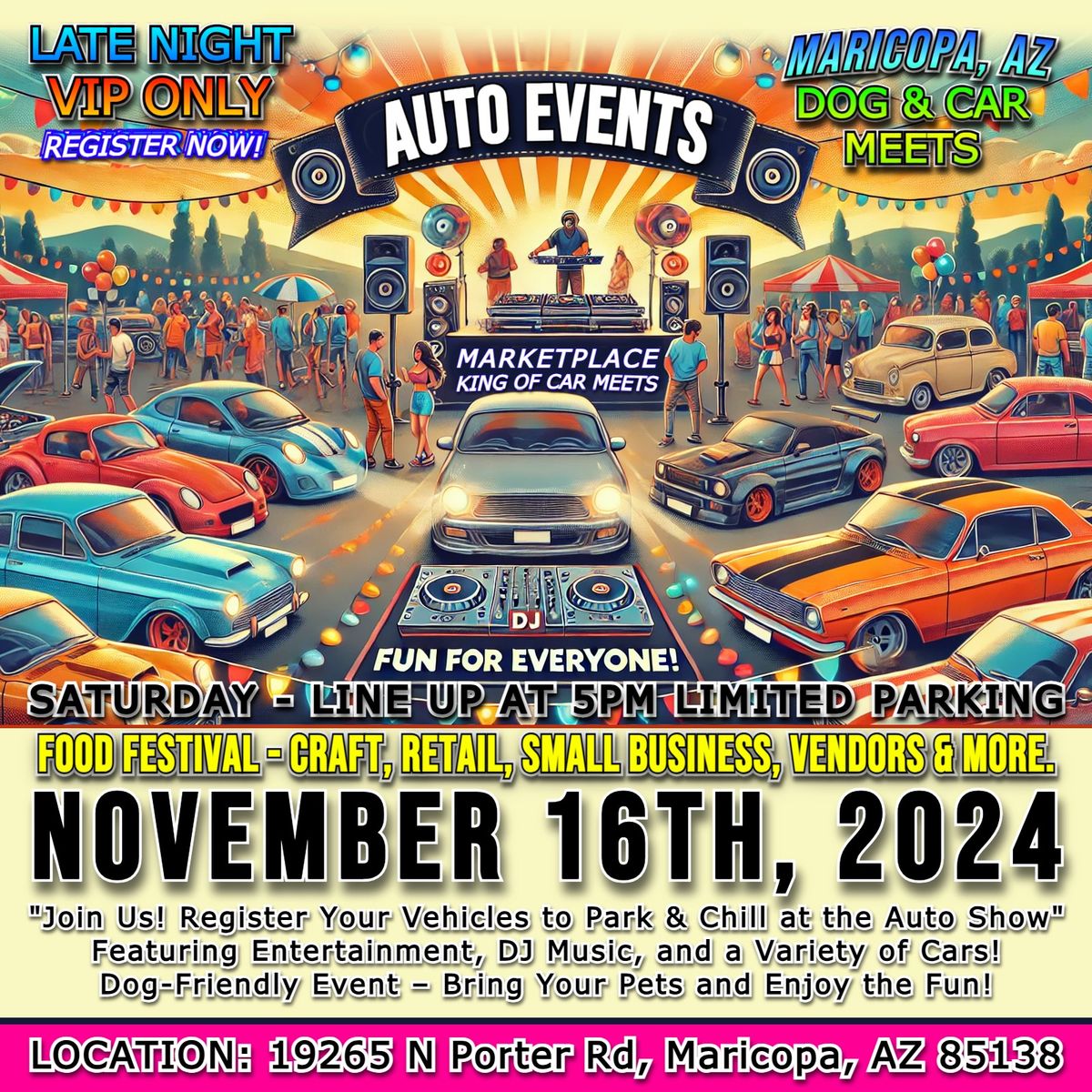 VENDORS POINT | 347 CAR MEETS \/ STREET MARKETPLACE - ENTERTAINMENT - AUTO MEDIA & SHOWS