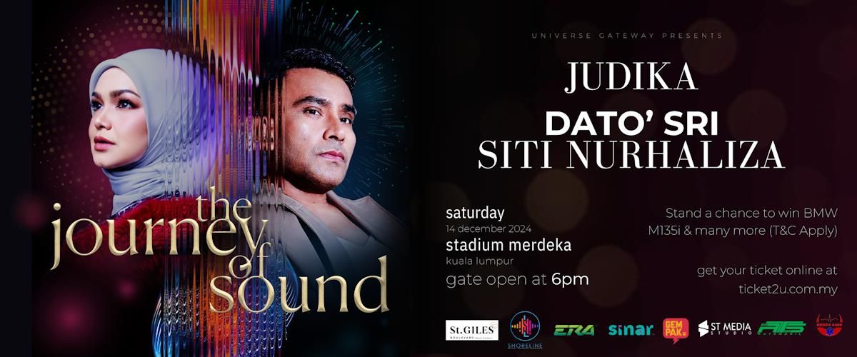 The Journey of Sound : Judika & Dato' Sri Siti Nurhaliza