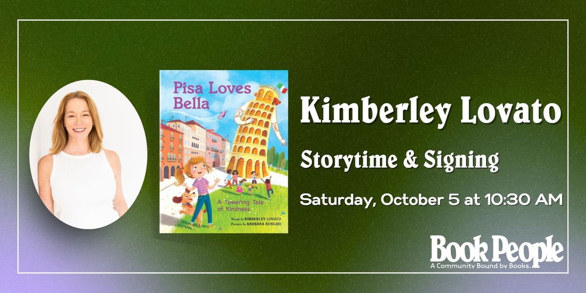 BookPeople Presents: A Special Storytime with Kimberley Lovato