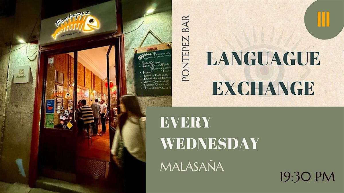 Language Exchange Noviciado | Arte y juegos internacionales by TRINOMAD