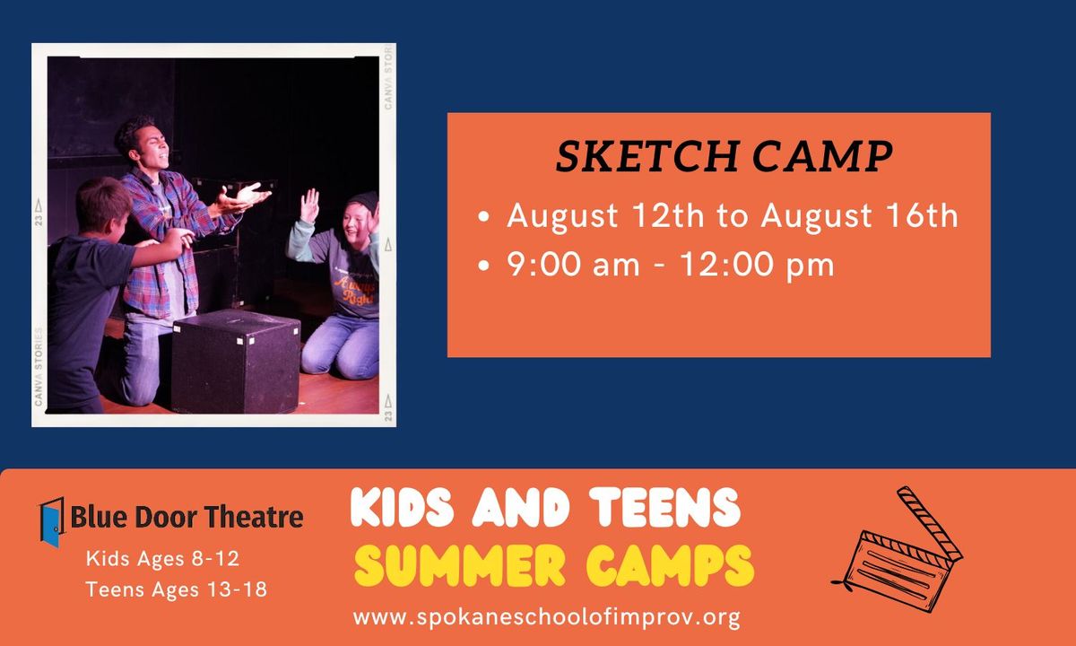 Sketch Camp! Kids\/Teen Summer Camp 