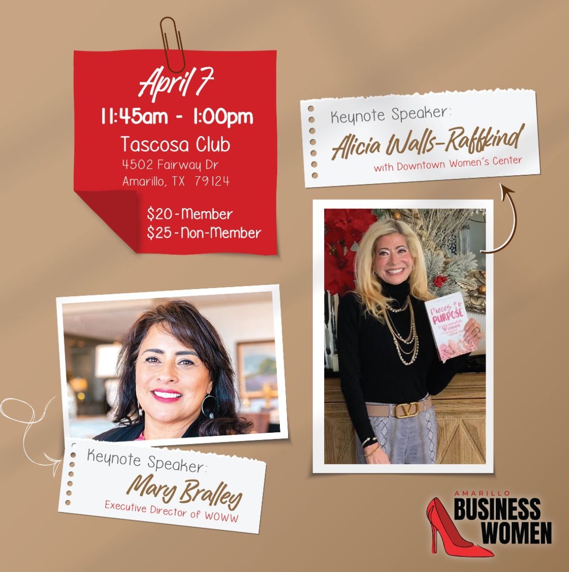 Amarillo Business Women's April Luncheon