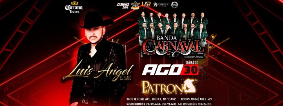 Luis Angel El Flaco, Banda Carnaval en el Bronx!