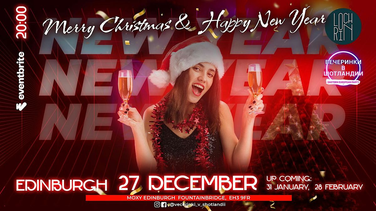 Merry Christmas & Happy New Year Eastern European Party