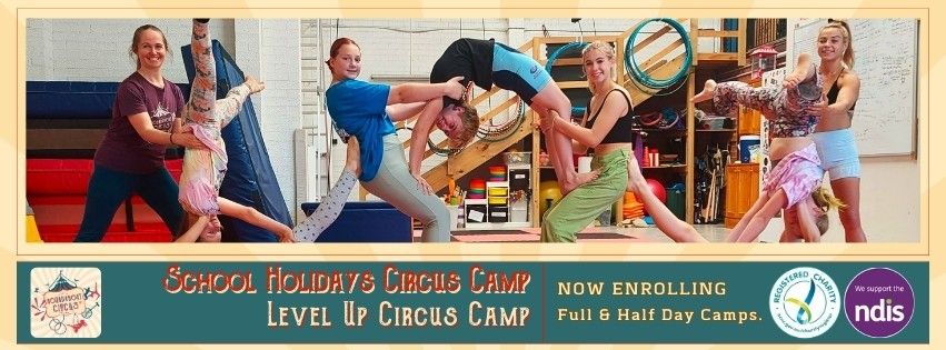 Level Up Circus Camp- Youth and Teens 