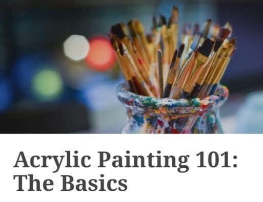 $20 - Painting 101 Class