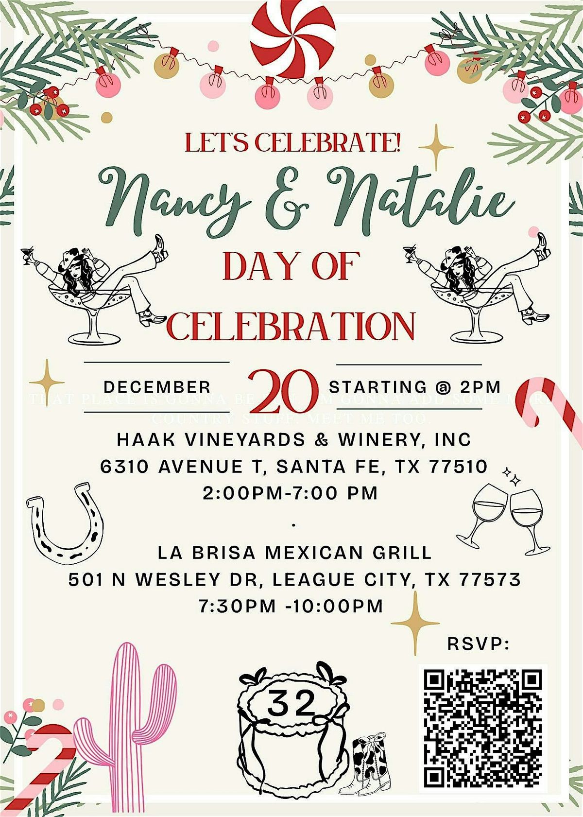 Come on out and celebrate with us!