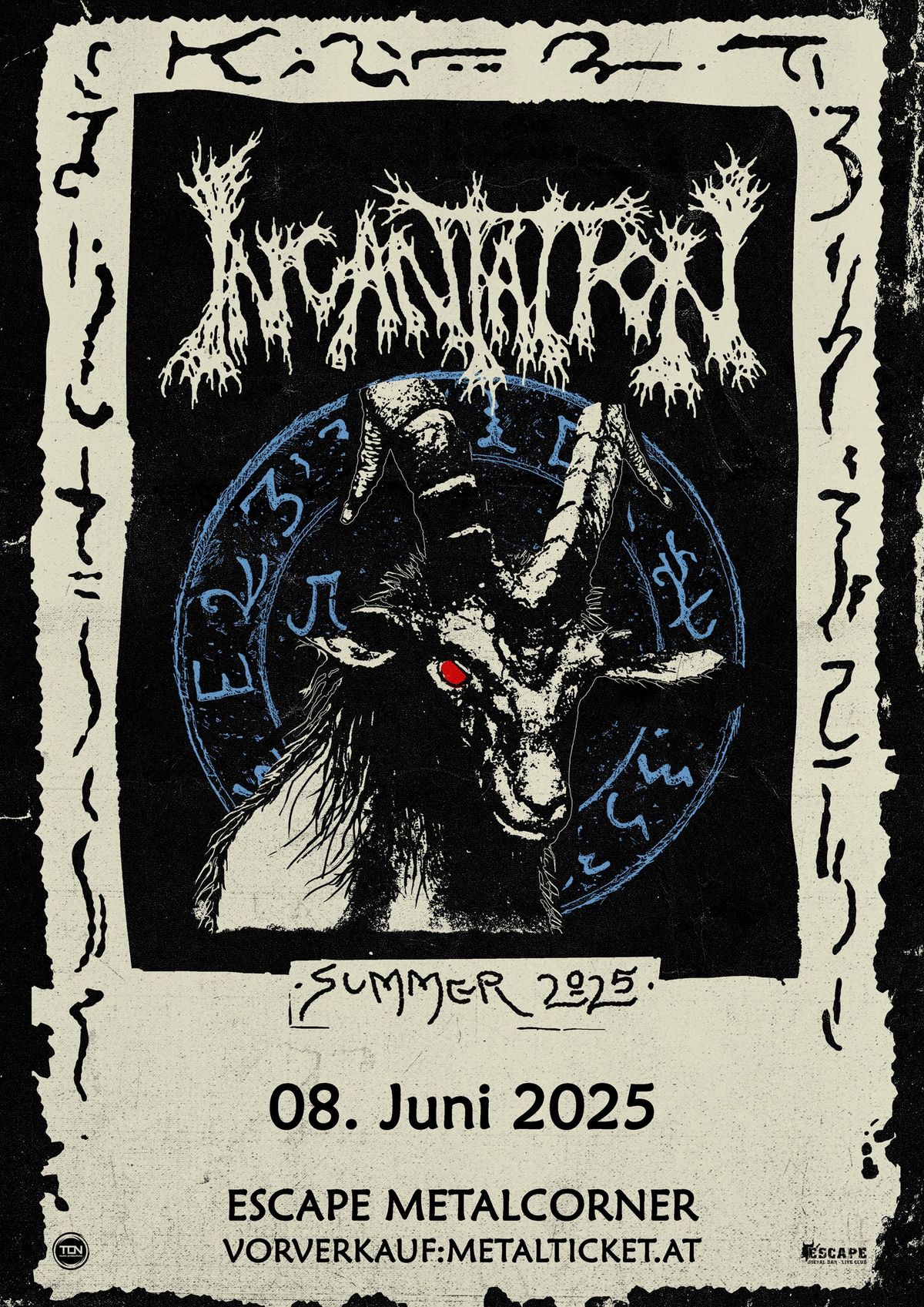 Incantation + Fessus + Sloow | Escape Wien