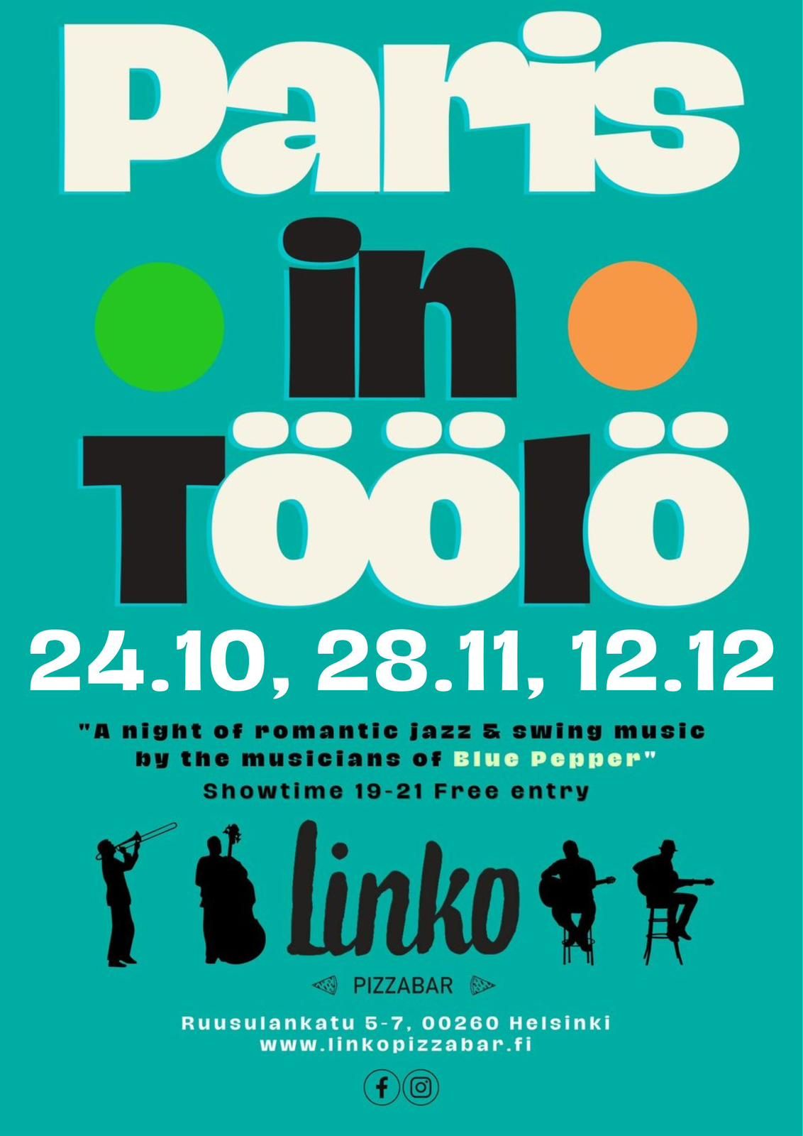 Live@ Linko: Paris In T\u00f6\u00f6l\u00f6