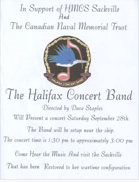 Halifax Concert Band Performance