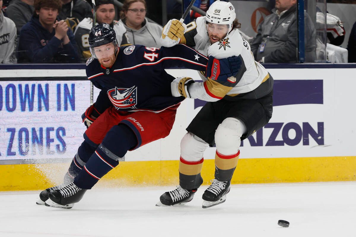 Vegas Golden Knights vs. Columbus Blue Jackets