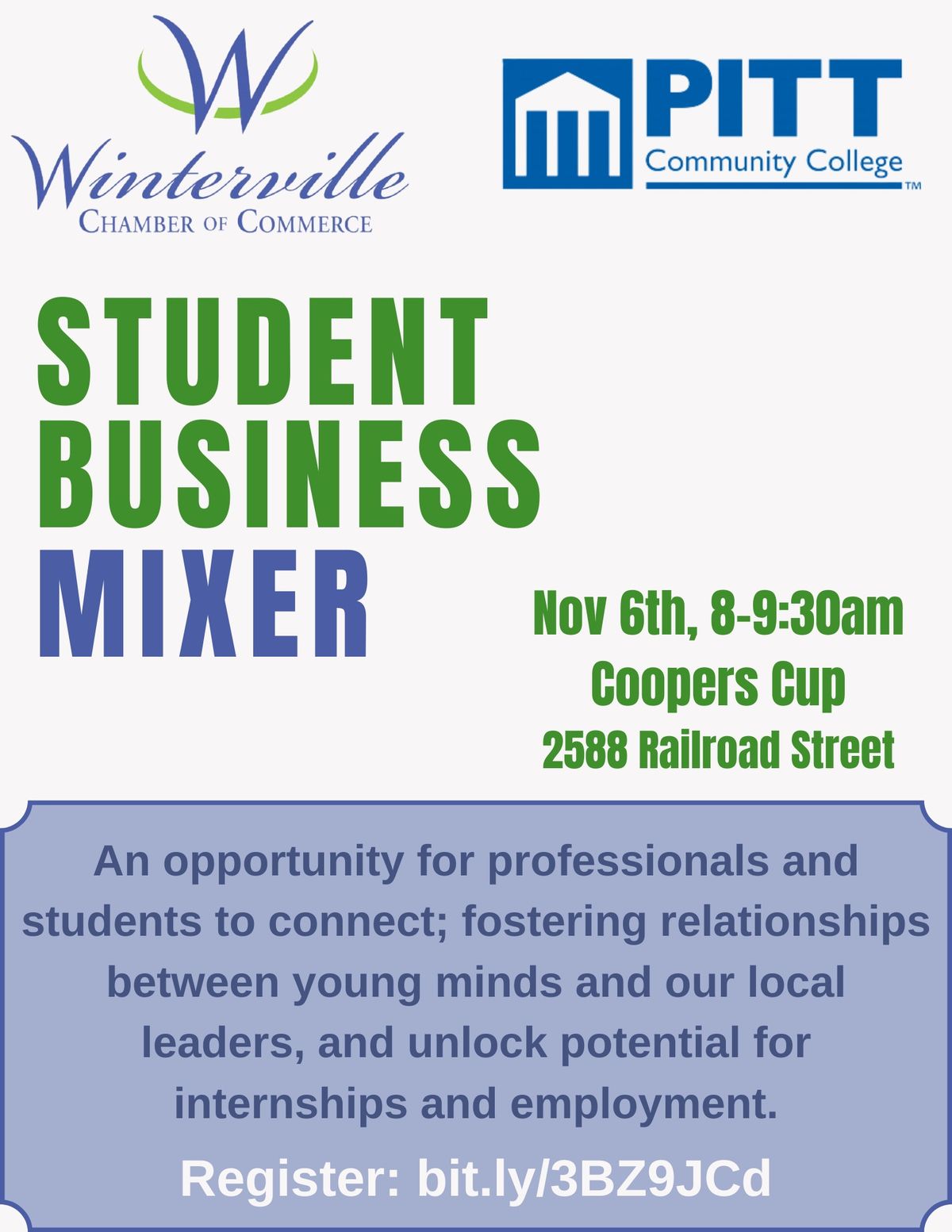 Winterville Chamber Presents Student\/Business Mixer