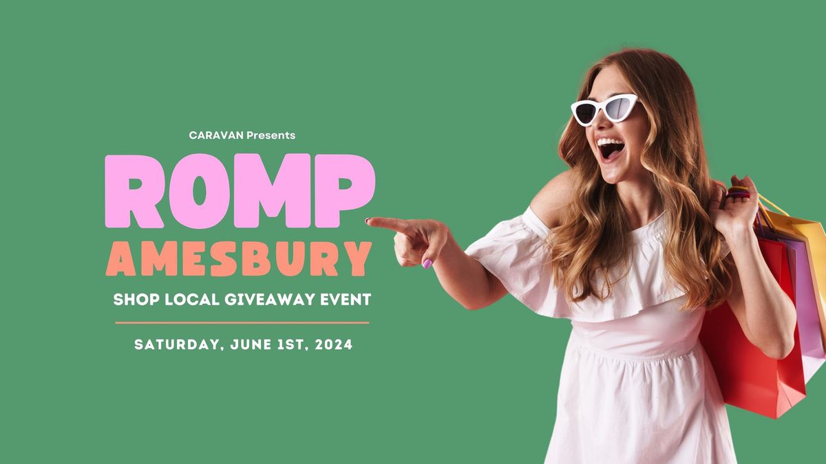 ROMP Shop Small Giveaway Event | Shop, Eat + Play Amesbury