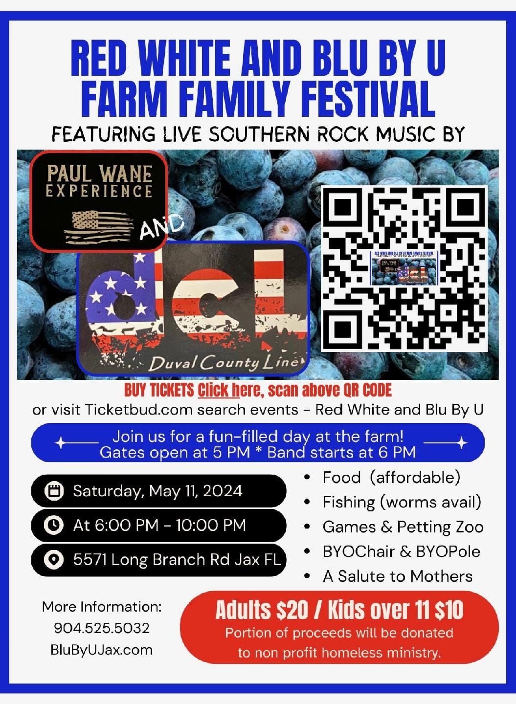RED WHITE AND BLU BY U FARM FAMILY FESTIVAL: A SALUTE TO MOTHERS 