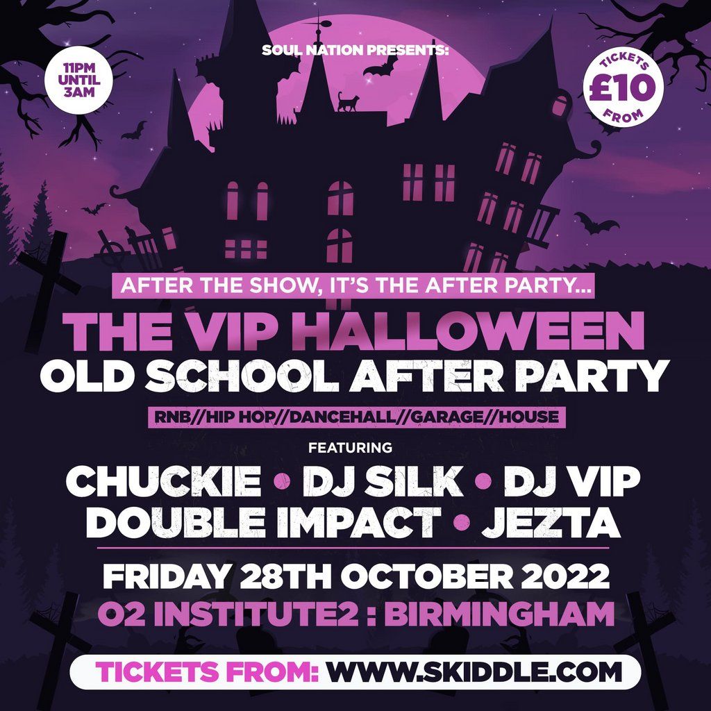 THE OFFICIAL VIP Halloween OLD SCHOOL AFTER PARTY