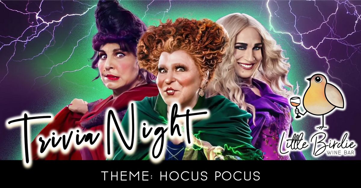 Trivia Night: Hocus Pocus 