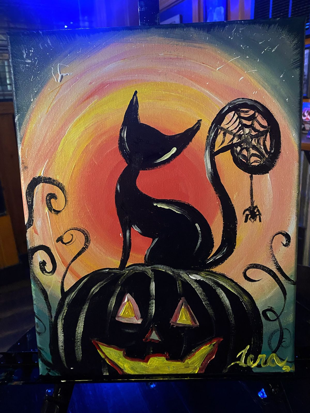 Spooky Season Paint Party at Lov\u2019s 