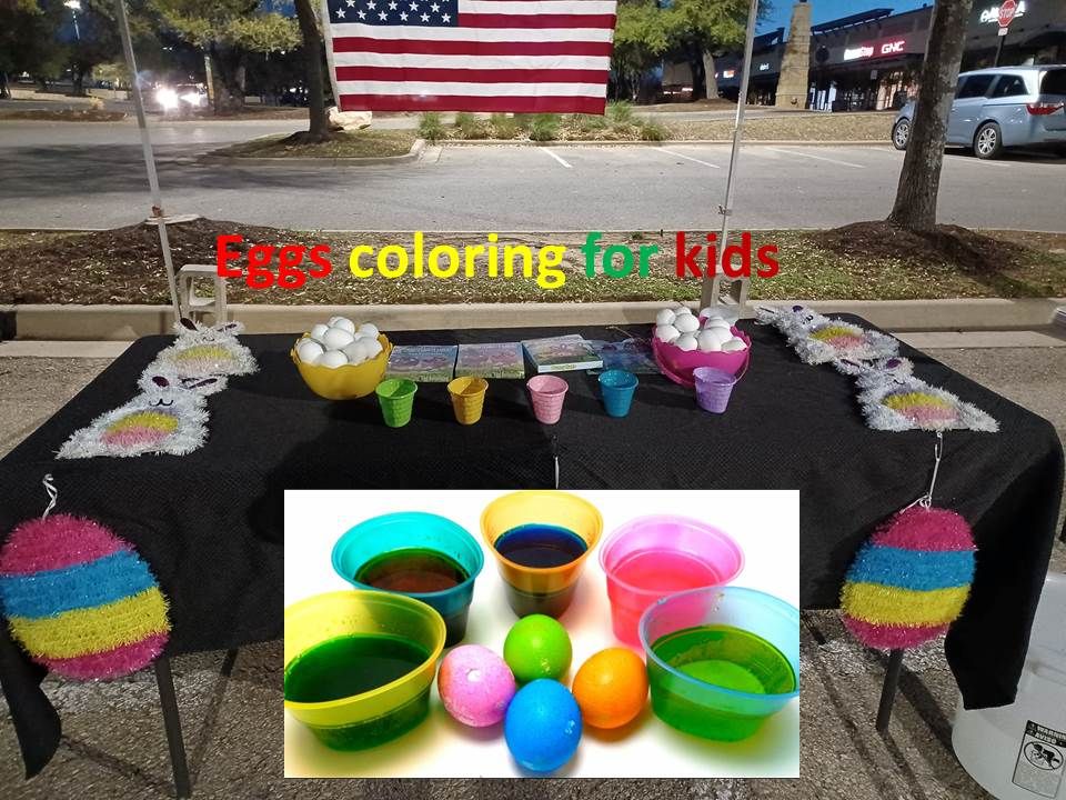 Eggs coloring for kids