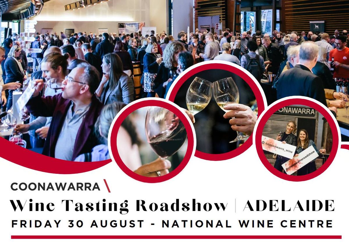 Coonawarra Wine Tasting Roadshow | ADELAIDE