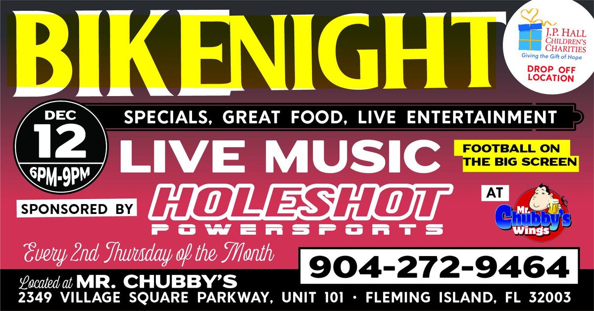 Bike Night At Mr. Chubby's Wings Fleming Island! 