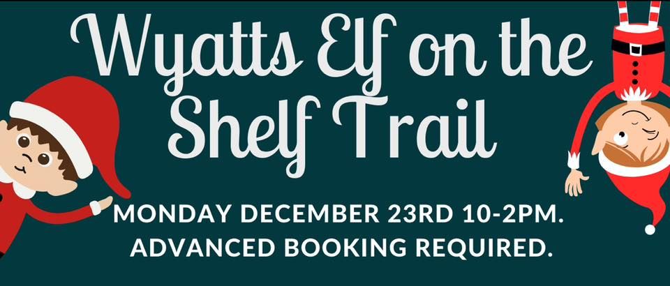 Elf on the Shelf trail