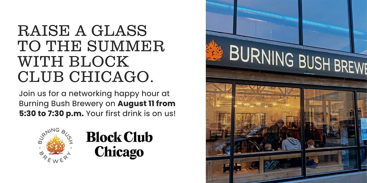 Advertisers Happy Hour Networking with Burning Bush