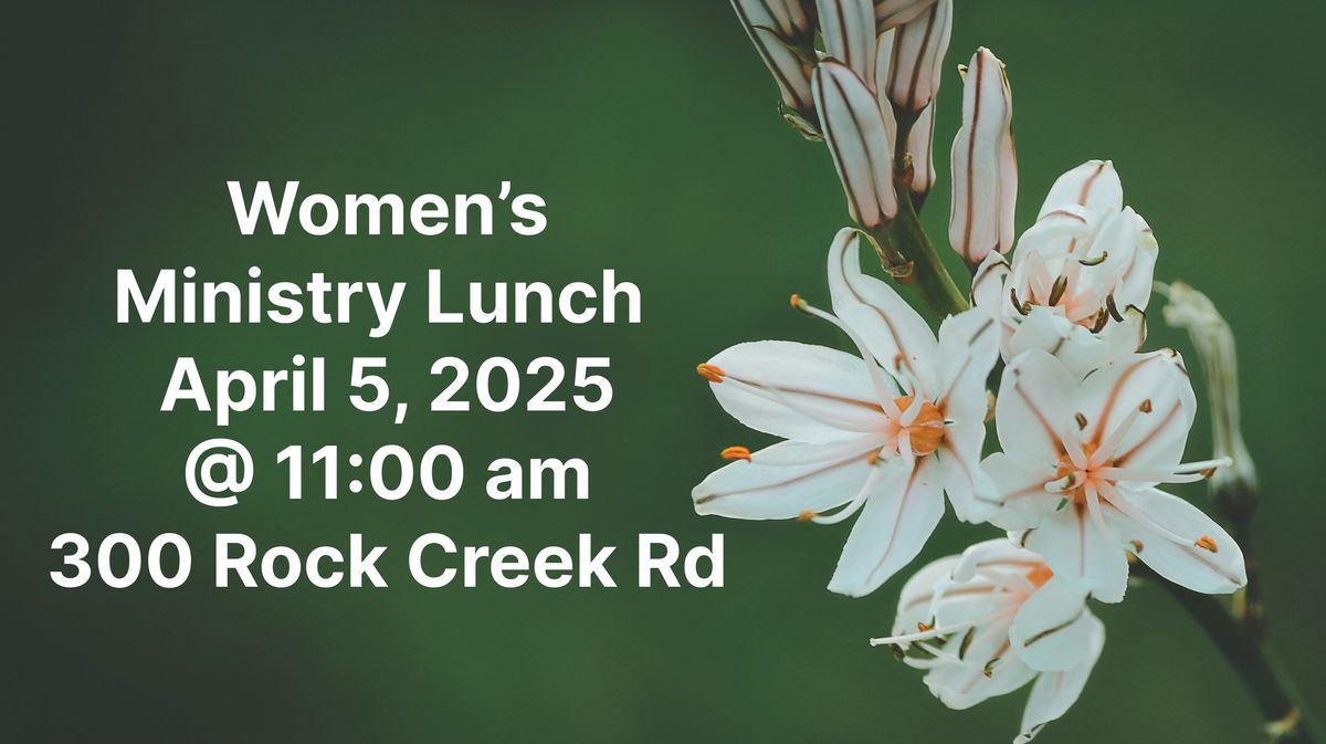 Women's Ministry Lunch