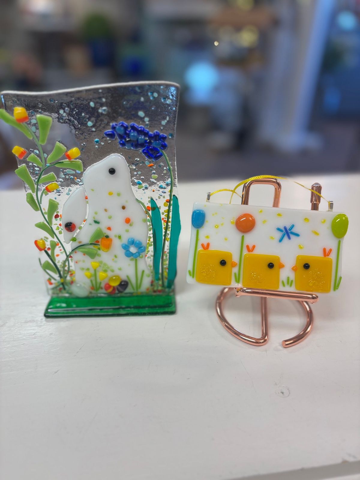 Spring Fused Glass Class 