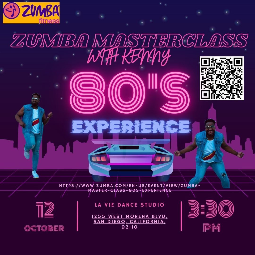 Zumba Masterclass (80\u2019s Experience)