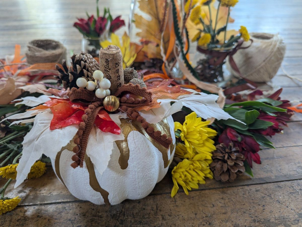 Floral Autumn Arrangement Class