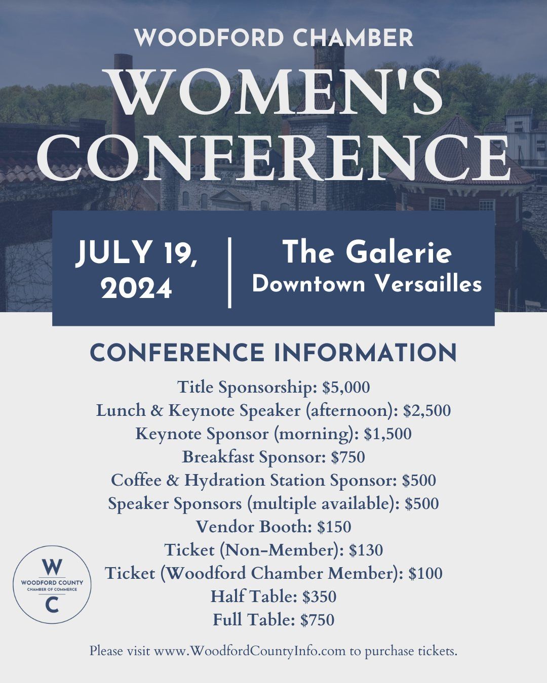 Woodford's Women's Conference 2024