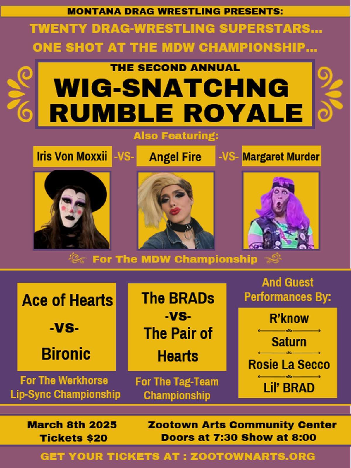 Montana Drag Wrestling Second Annual Wig-Snatching Rumble Royale 